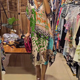 Andreia - Vestido casual com decote V