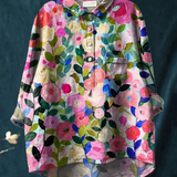 Viola - blusa floral leve