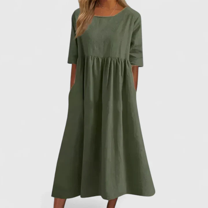 Thalyvia | Vestido Confortável