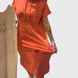 Marlowe™ | Vestido Casual com Capuz