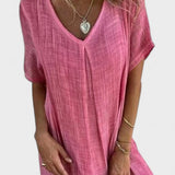 Paula - Vestido midi fluido