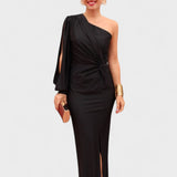 Rosa - Vestido de um ombro