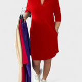 Patricia - Vestido pólo confortável