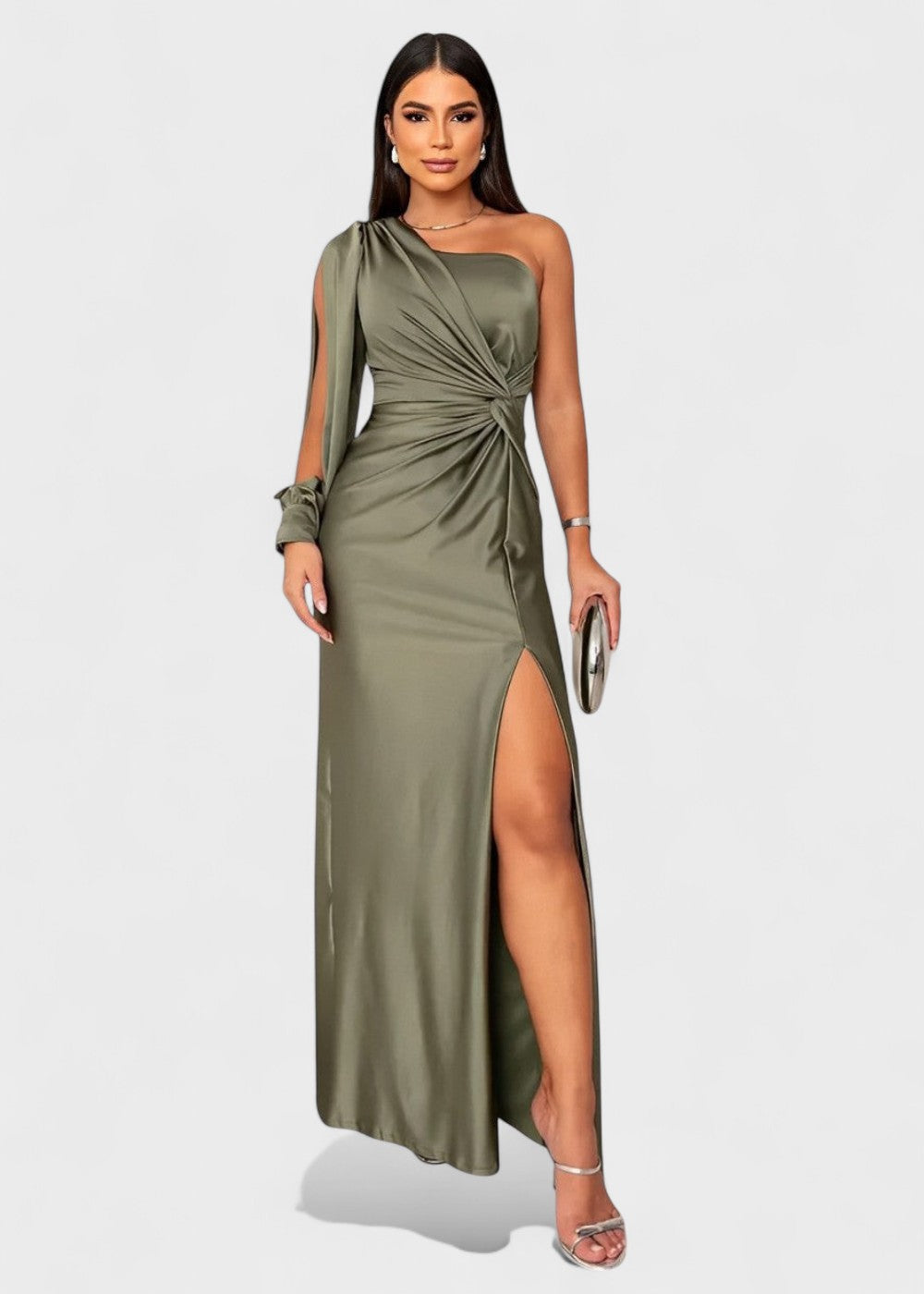 Olívia - Vestido de um ombro