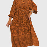 Mckinley™ | Vestido Maxi com Estampa Elegante