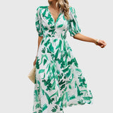 Merlin™ | Vestido Midi Floral Lisonjeiro