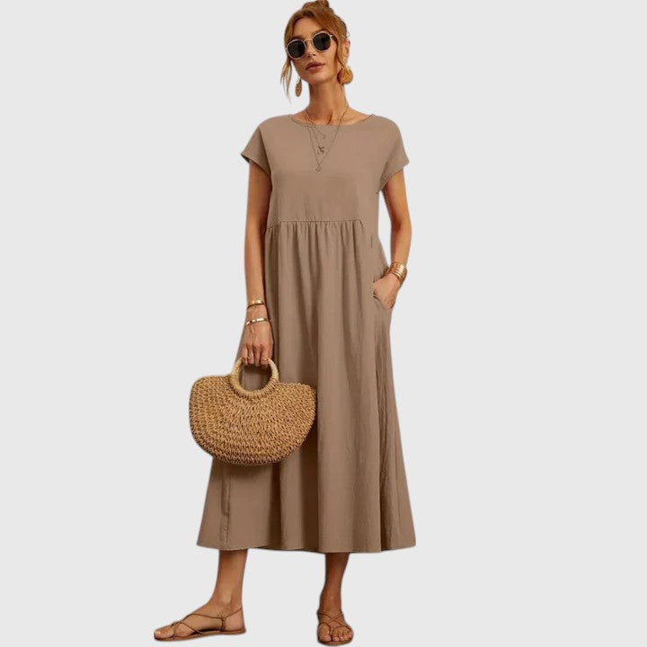 Fenella | Vestido Midi Confortável