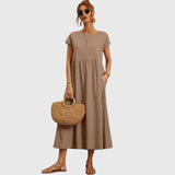 Fenella | Vestido Midi Confortável
