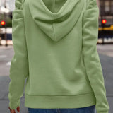 Hoodie Bella Branco com Mangas Franzidas e Estilo Casual Chic
