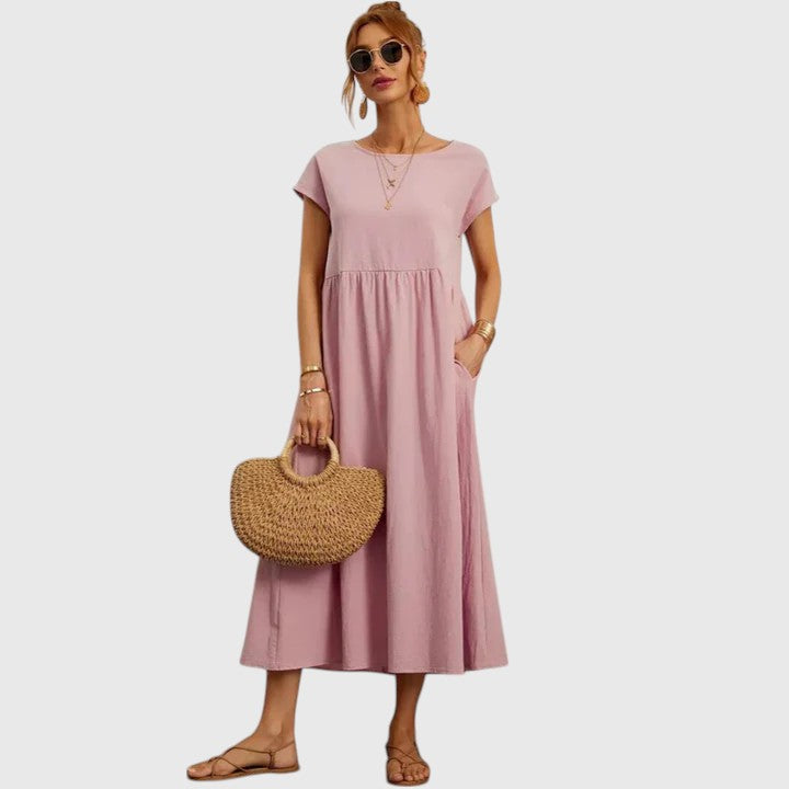 Fenella | Vestido Midi Confortável