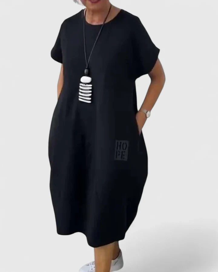 Thalyssiah | Vestido Midi Confortável