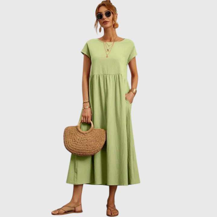 Fenella | Vestido Midi Confortável