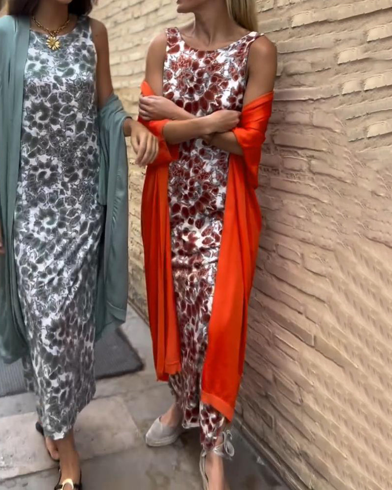 Carlota - Conjunto elegante de duas peças vintage