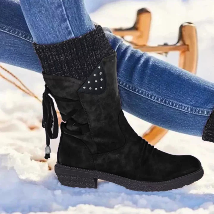 Sierra| Botas de inverno com cadarço