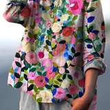 Viola - blusa floral leve