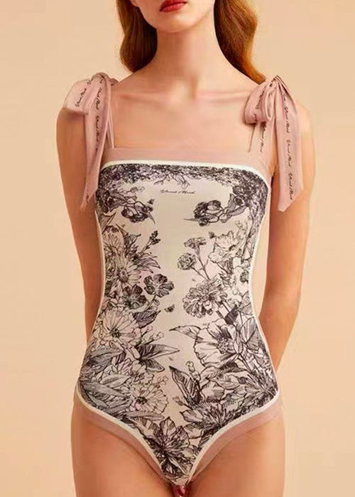 Nandine™ - Eleganter Blumenmuster-Badeanzug