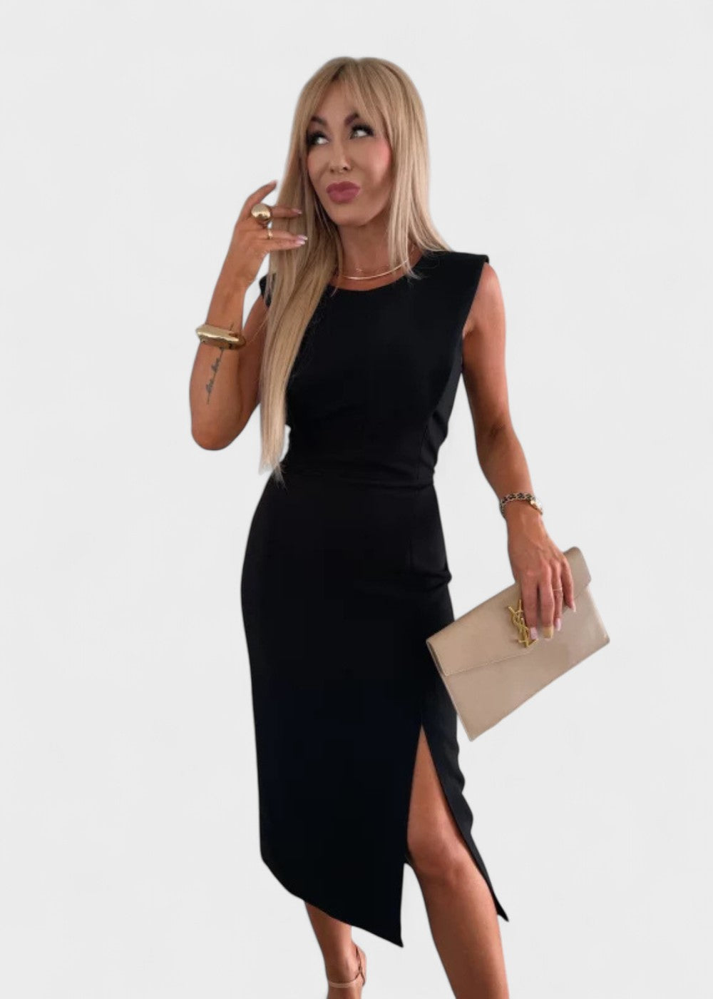 Carolina -  Vestido midi elegante