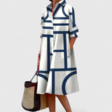 Charlene | Vestido Midi Sofisticado