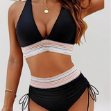Frances – Conjunto de Bikini de Cintura Alta com Controle de Barriga
