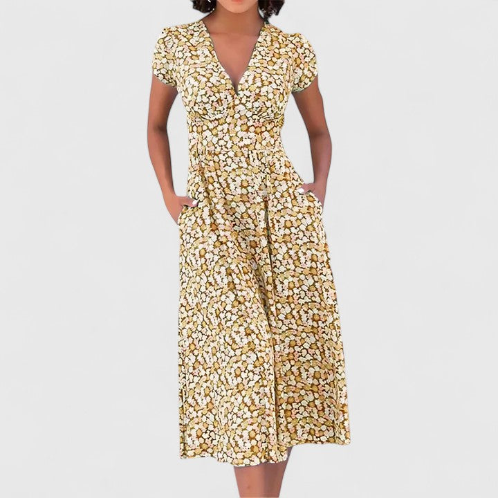 Roseanna | Vestido Midi Confortável