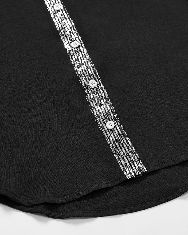 Ana - Blusa casual com botões