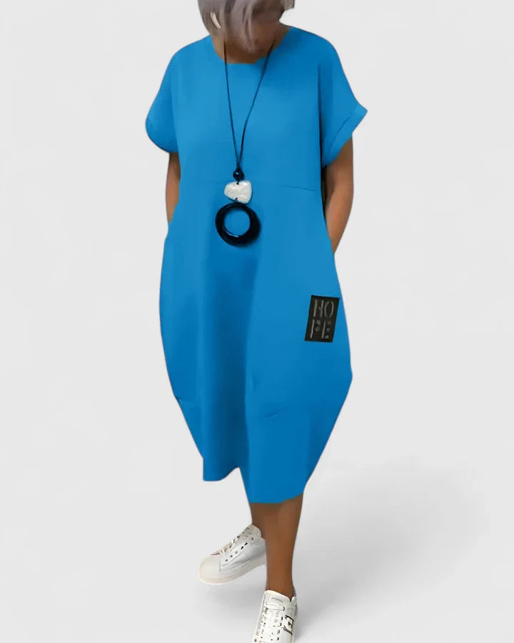 Thalyssiah | Vestido Midi Confortável