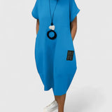 Thalyssiah | Vestido Midi Confortável
