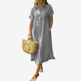 Vestido Camila leve e descontraído