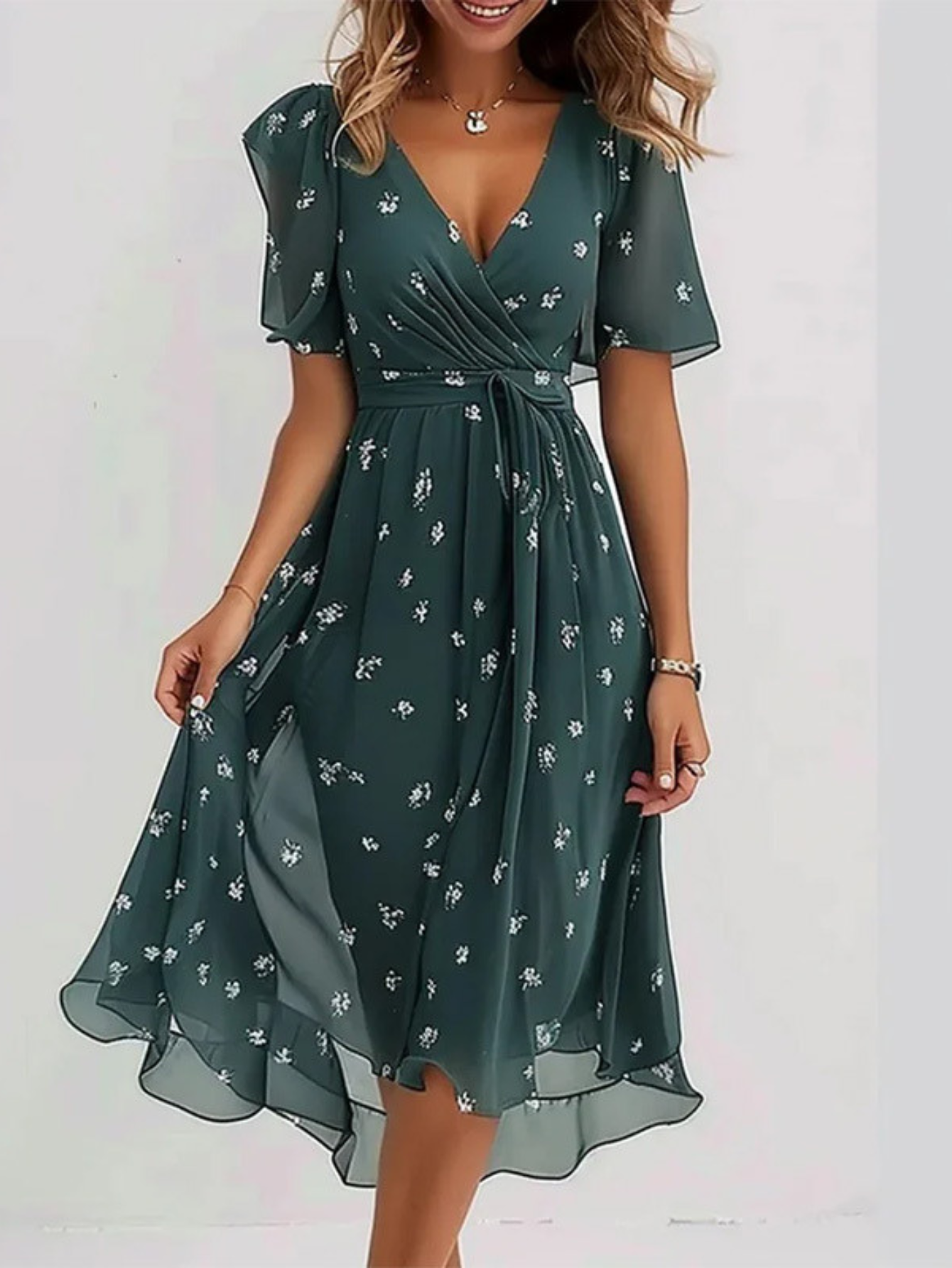 Matilda™ | Vestido de Verão com Cobertura para Barriga