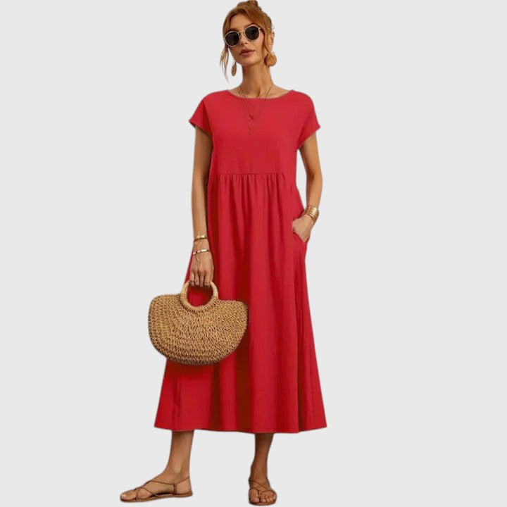 Fenella | Vestido Midi Confortável