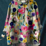 Viola - blusa floral leve