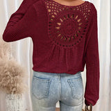 Estilo | Suéter Tricotado Trendy com Detalhe nas Costas