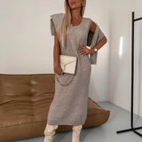 Nicole - Conjunto Feminino de malha Outono/Inverno