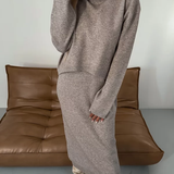 Nicole - Conjunto Feminino de malha Outono/Inverno