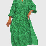 Mckinley™ | Vestido Maxi com Estampa Elegante