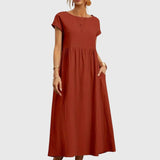 Giselle™ - Vestido Casual com Bolsos