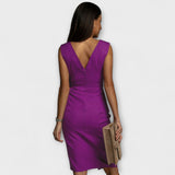 Desi - Vestido V com Fenda