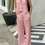 Jorja – Elegante Conjunto de Roupas Sem Mangas