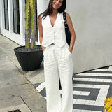Jorja – Elegante Conjunto de Roupas Sem Mangas