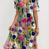 Matilda™ | Vestido de Verão com Cobertura para Barriga