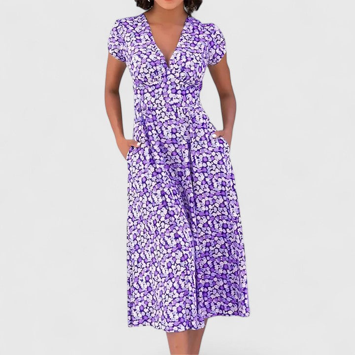 Roseanna | Vestido Midi Confortável