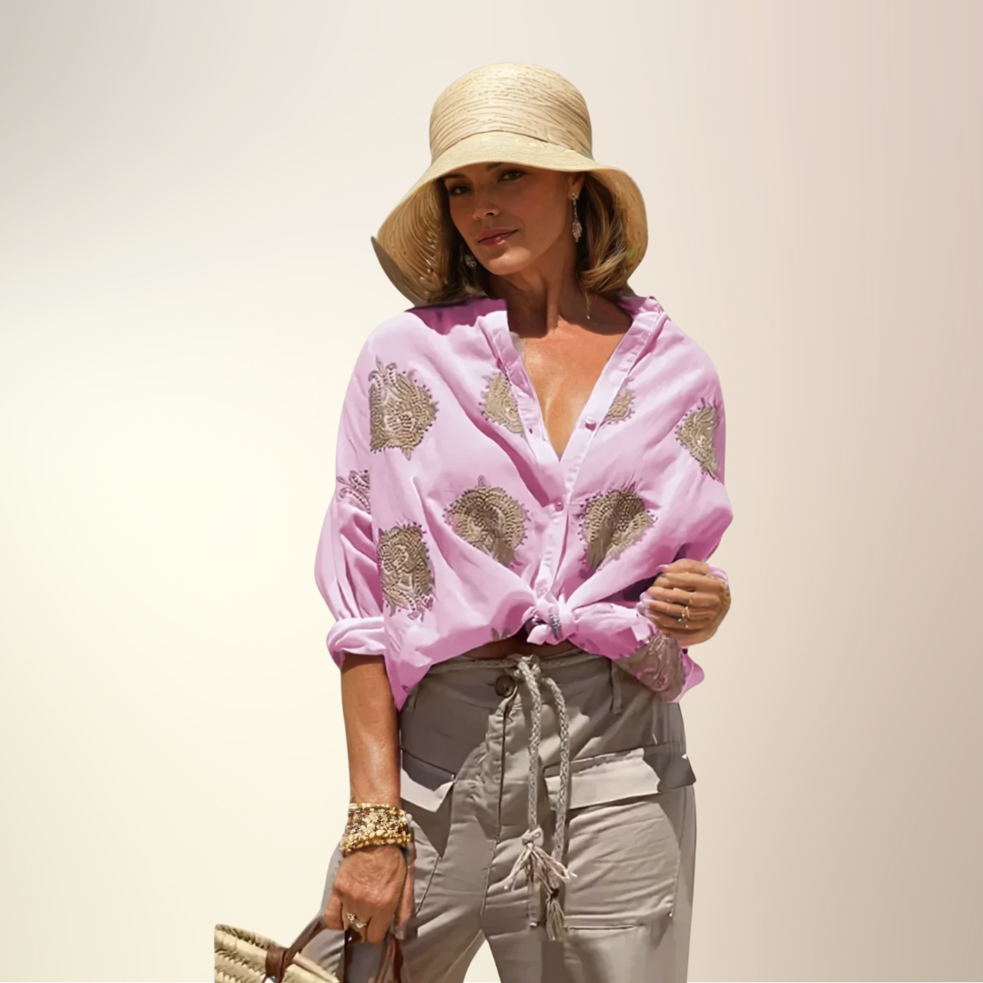 Gaby - Blusa Leve e Chic