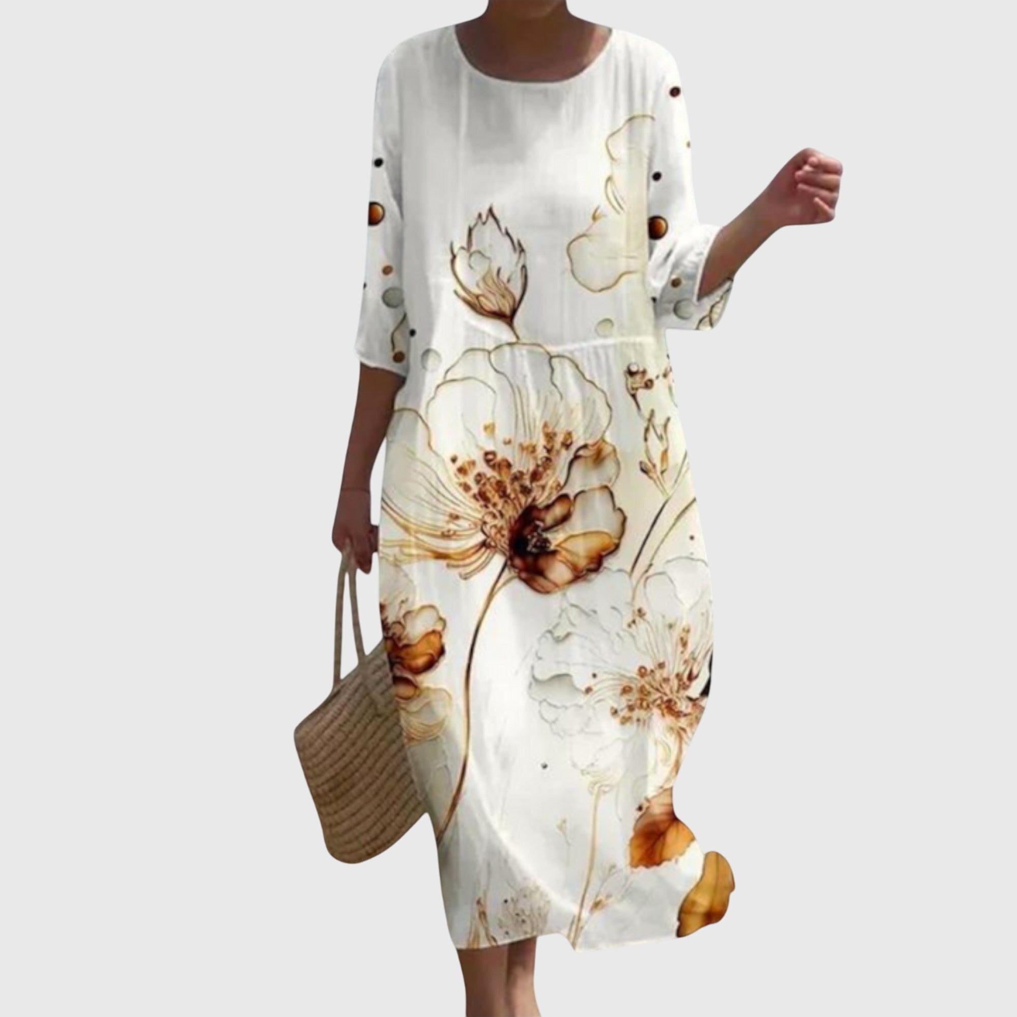 Hayley™ | Vestido Maxi Floral Estiloso