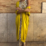 Carlota - Conjunto elegante de duas peças vintage