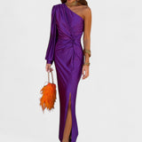 Rosa - Vestido de um ombro