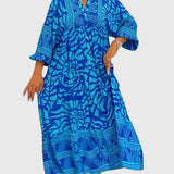 Mckinley™ | Vestido Maxi com Estampa Elegante