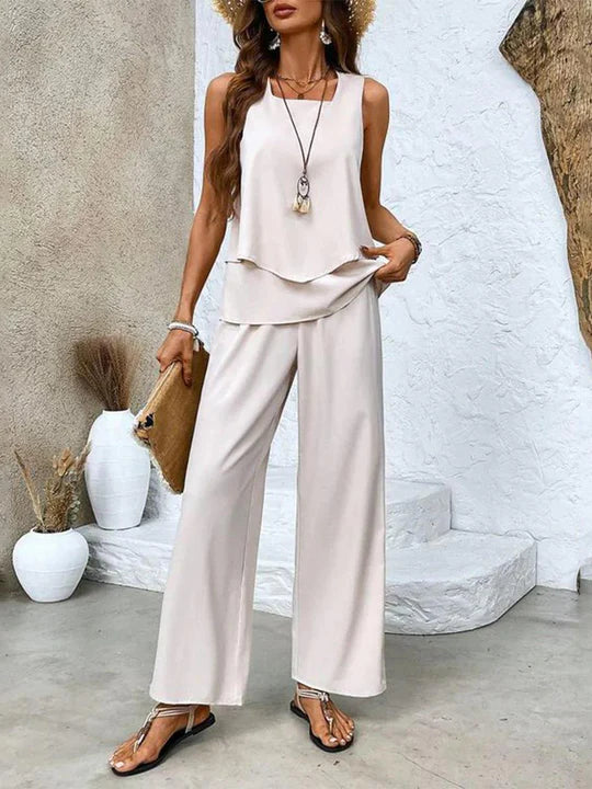 Nora | Conjunto de verão elegante de 2 peças