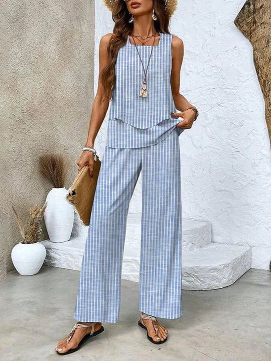 Nora | Conjunto de verão elegante de 2 peças