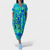 Elena™ Vestido Floral Elegante