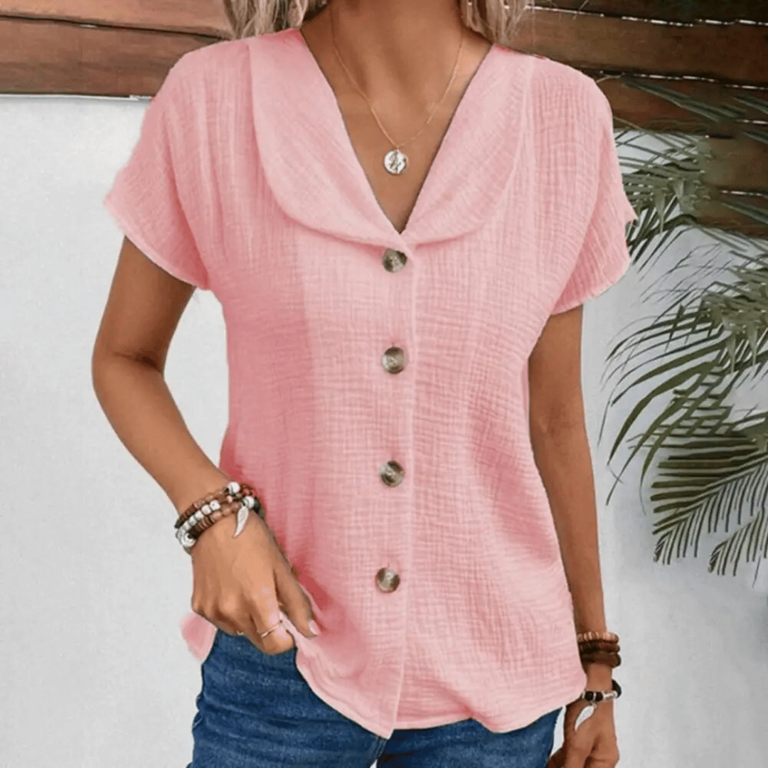 SofiaBianchi™ | Blusa com gola